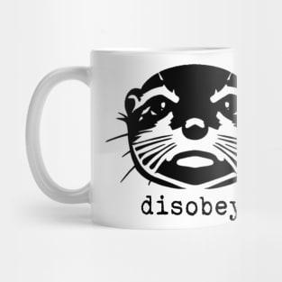 disobey. 841 otter Santa Cruz Mug